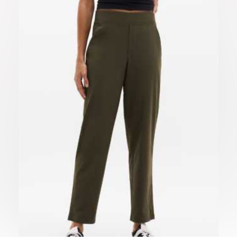 Athleta Brooklyn Mid Rise Ankle Pant Women’s Size 2 Green NWT